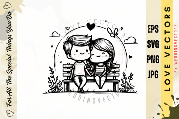 Artistic Floral Wedding: Crafting Timeless Romance with Vector Art