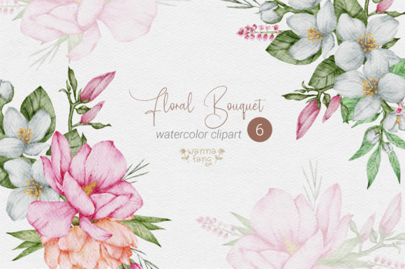 Blooming Wedding Flower Bouquet Clipart: A Designer's Secret Weapon