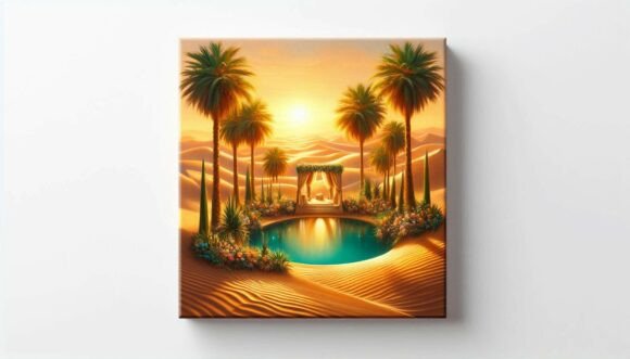 Desert Oasis Wedding: A Design Resource for Every Creator