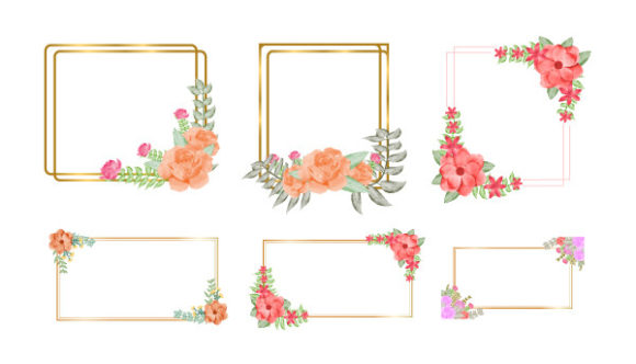 Effortless Elegance: Mastering Your Wedding Designs with Watercolor Frames