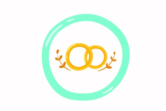 Symbolizing Forever: The Double Ring SVG for Wedding Designs