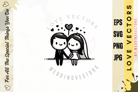 Timeless Romance: The C65 Classic Love Story Illustration